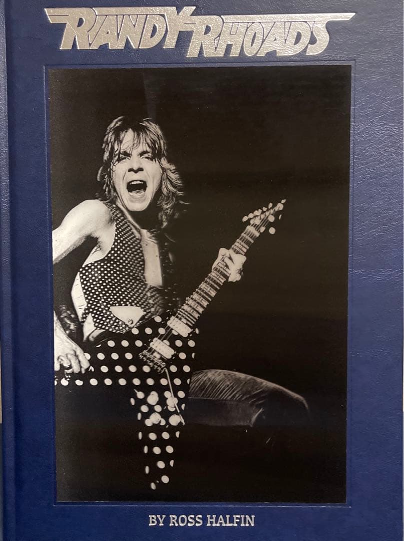 500限定ランディローズ 豪華写真集 ロスハルフィン OZZYオジー直筆