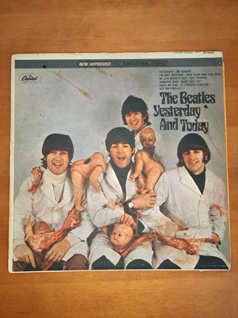LP【ブッチャーカバー】The Beatles /Yesterday＆Today ビートルズ 屈指のレア盤 ”ブッチャーカバー” の『Yesterday And Today