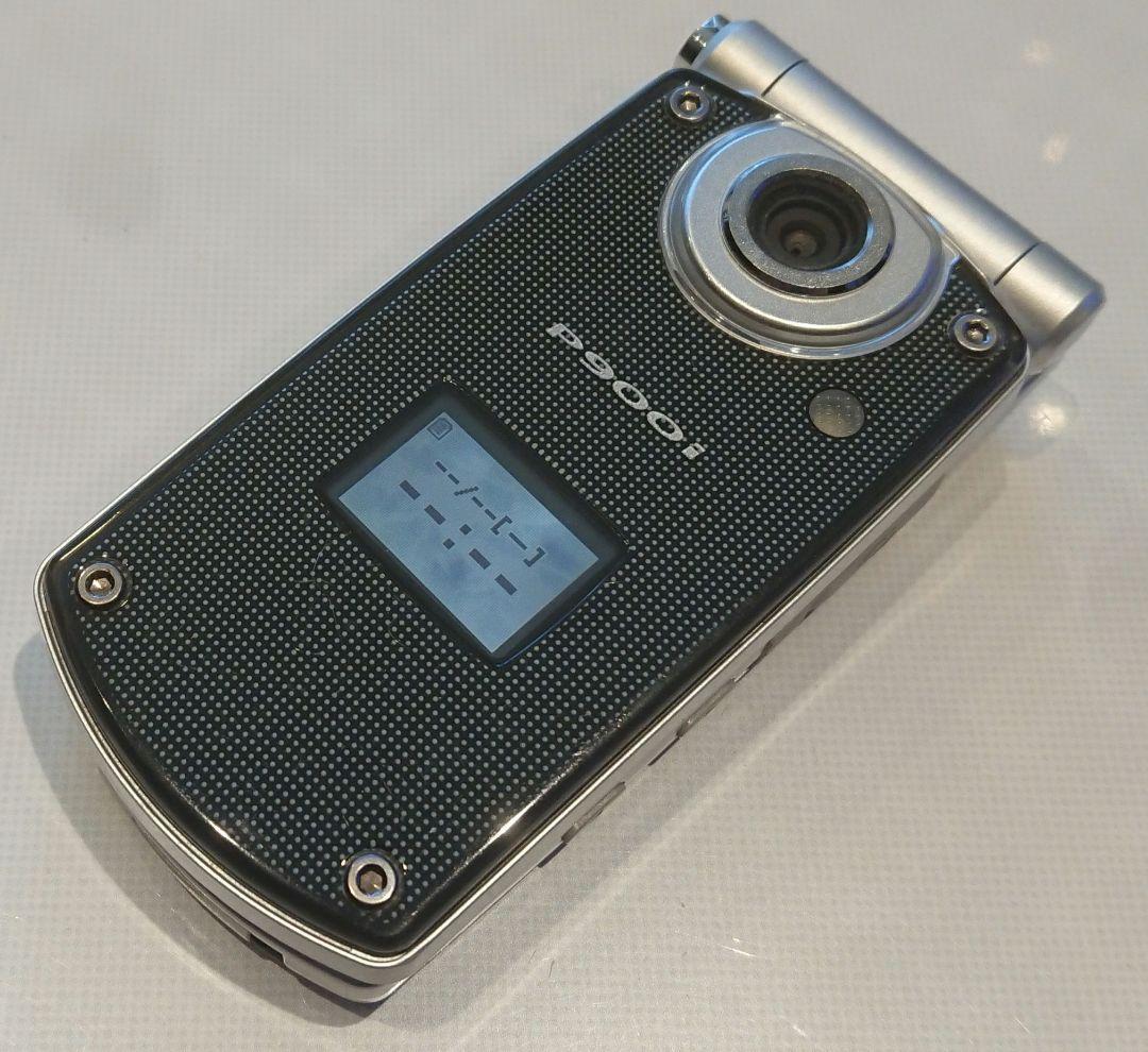 美品 ドコモ docomo P900i BLACK ブラック ガラケー 携帯 - メルカリ