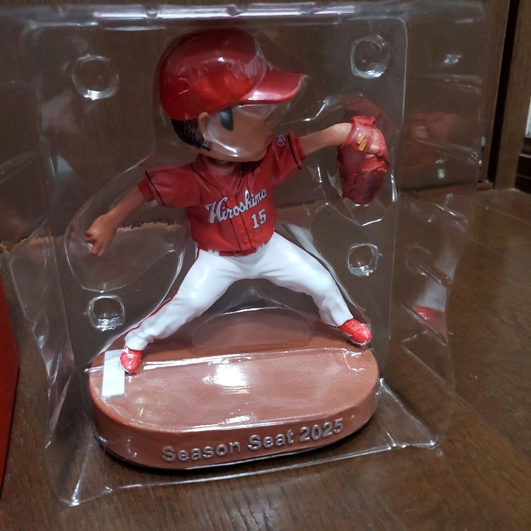 ◇Carp◇黒田博樹ボブルヘッド◇年間指定席購入者特典2025 ◇ - メルカリ