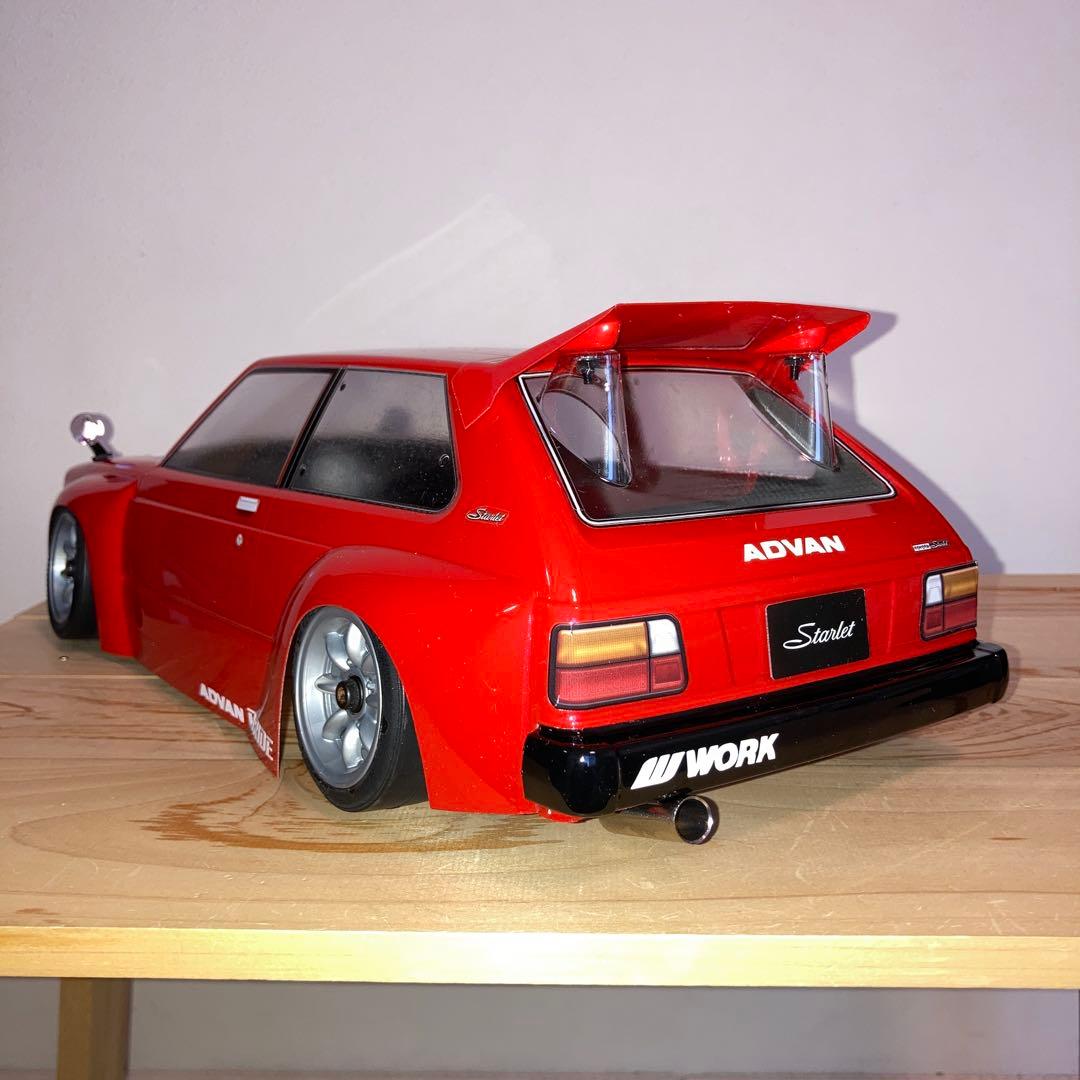 ABCホビー スターレットKP61 Mシャーシ用ボディ