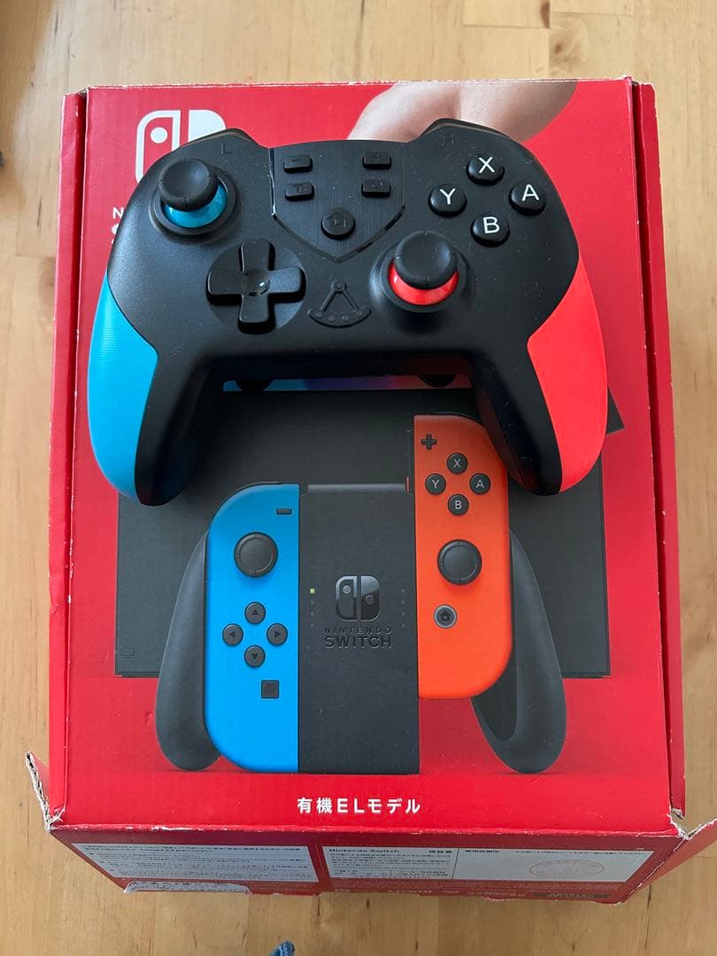 Nintendo Switch 有線ELモデル コントローラー Amazon.co.jp: 【有機elモデルに対応】スイッチ コントローラー 携帯