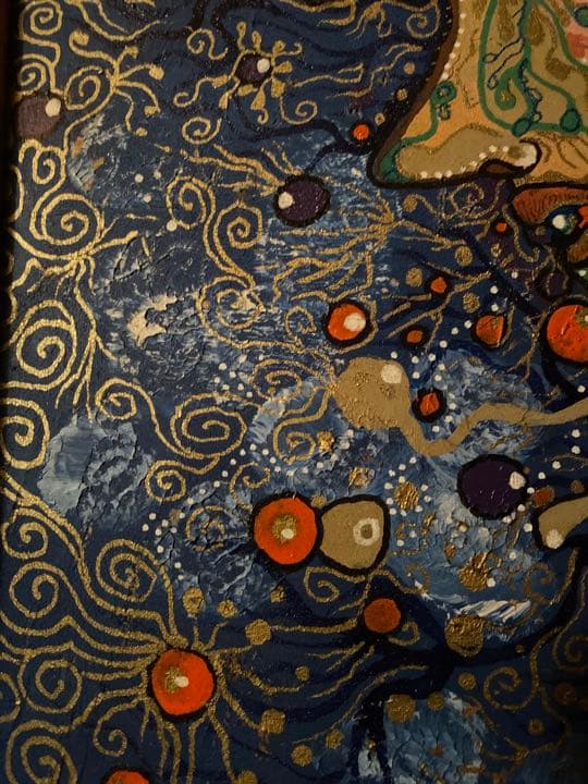 油彩 画家Y KIDAの銘有 - メルカリ