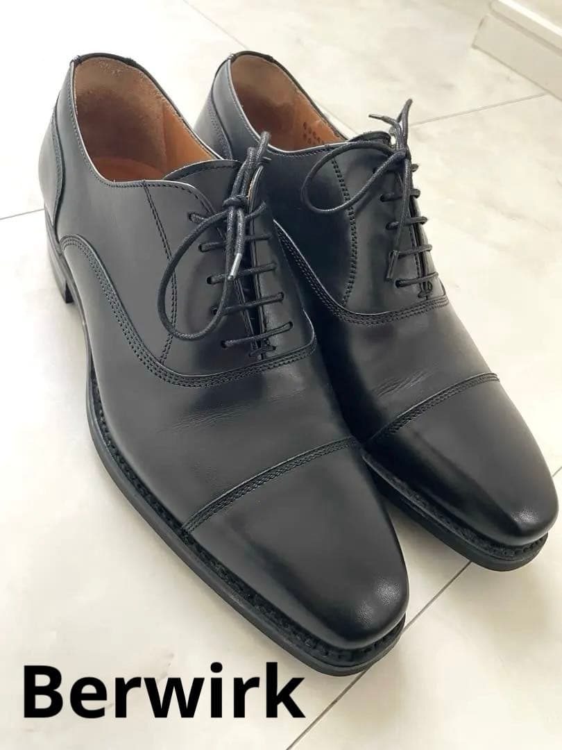 美品】Berwirkストレートチップ - メルカリ