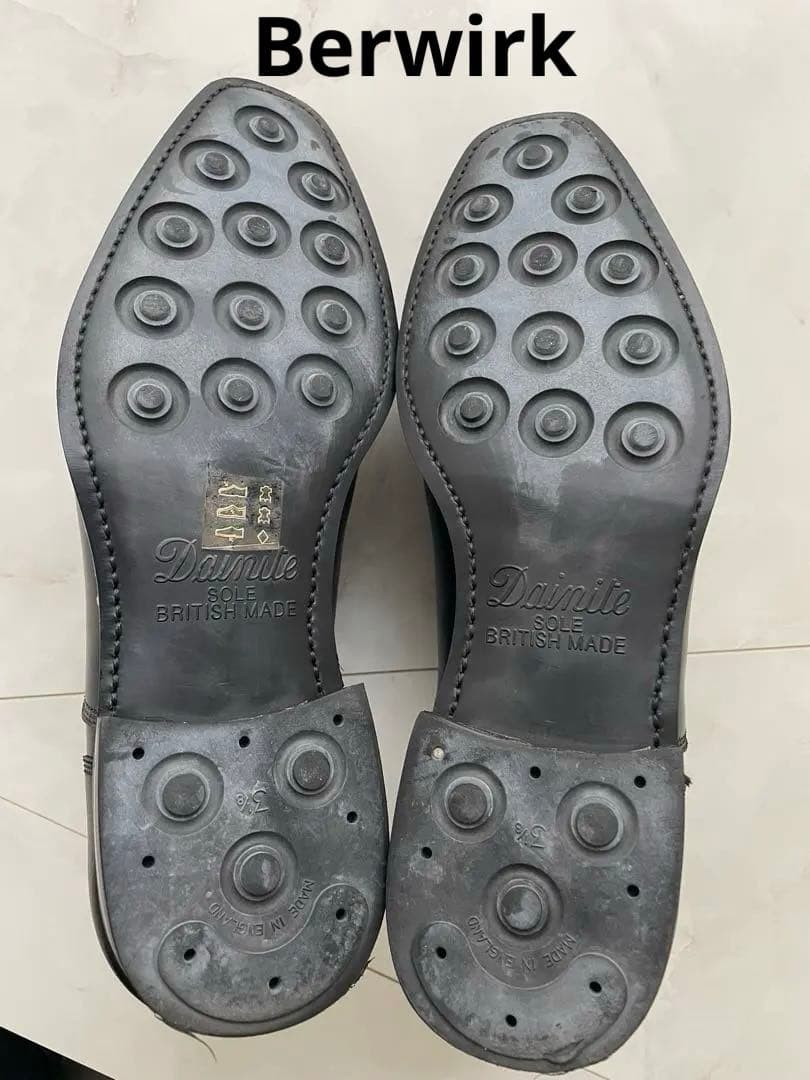 美品】Berwirkストレートチップ - メルカリ