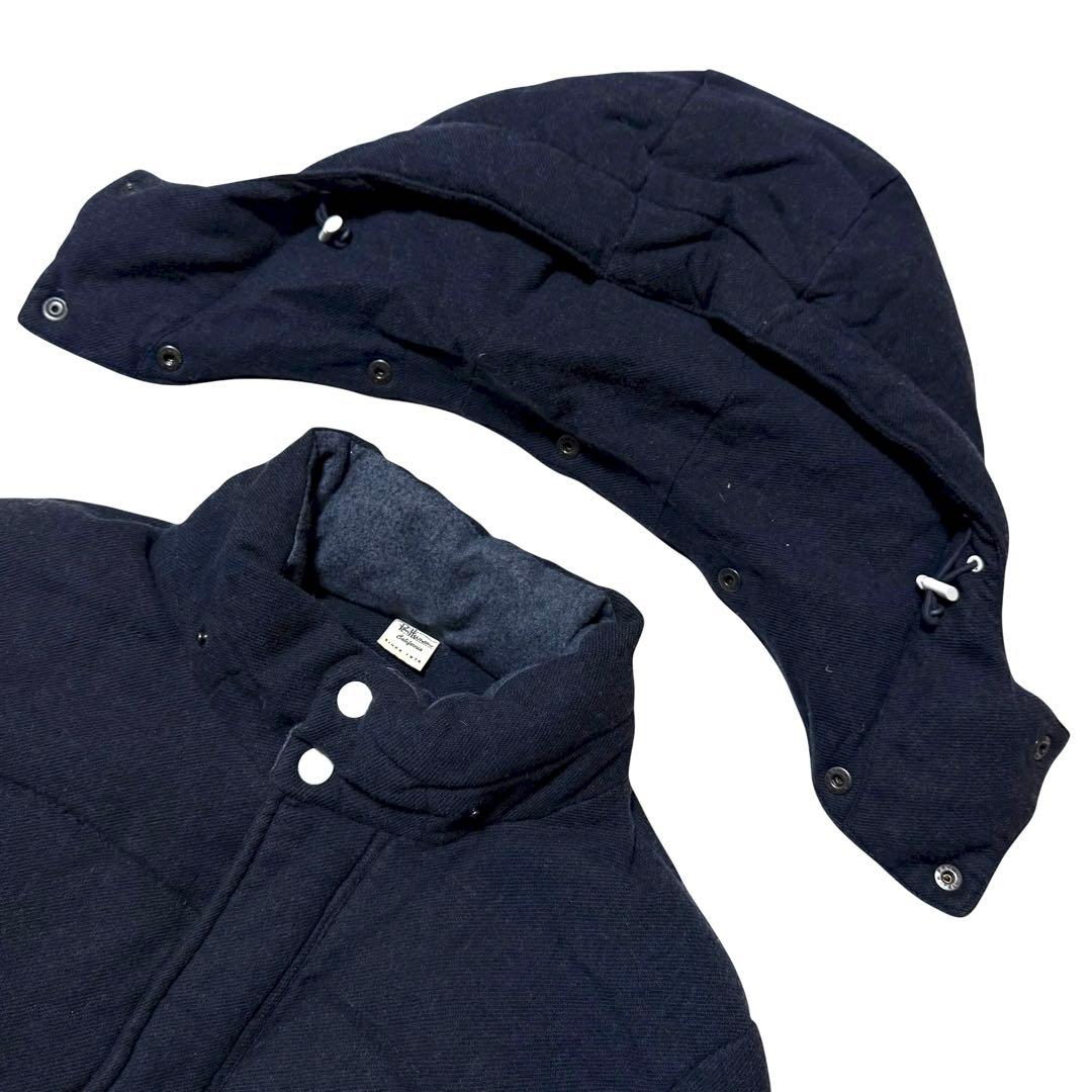 highwind様専用 袖リブ 切替 フード付き ダウン ジャケット M