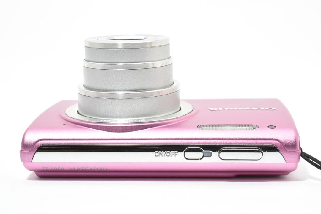 《 美品 》 オリンパス　OLYMPUS FE-5050 ピンク
