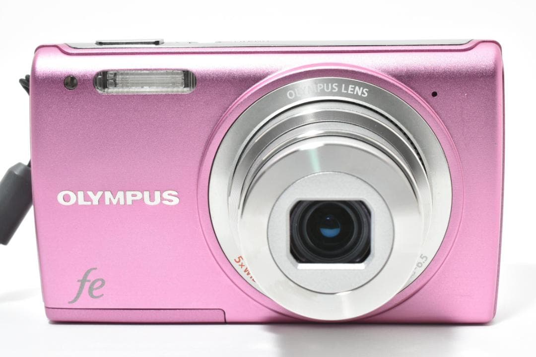 《 美品 》 オリンパス　OLYMPUS FE-5050 ピンク