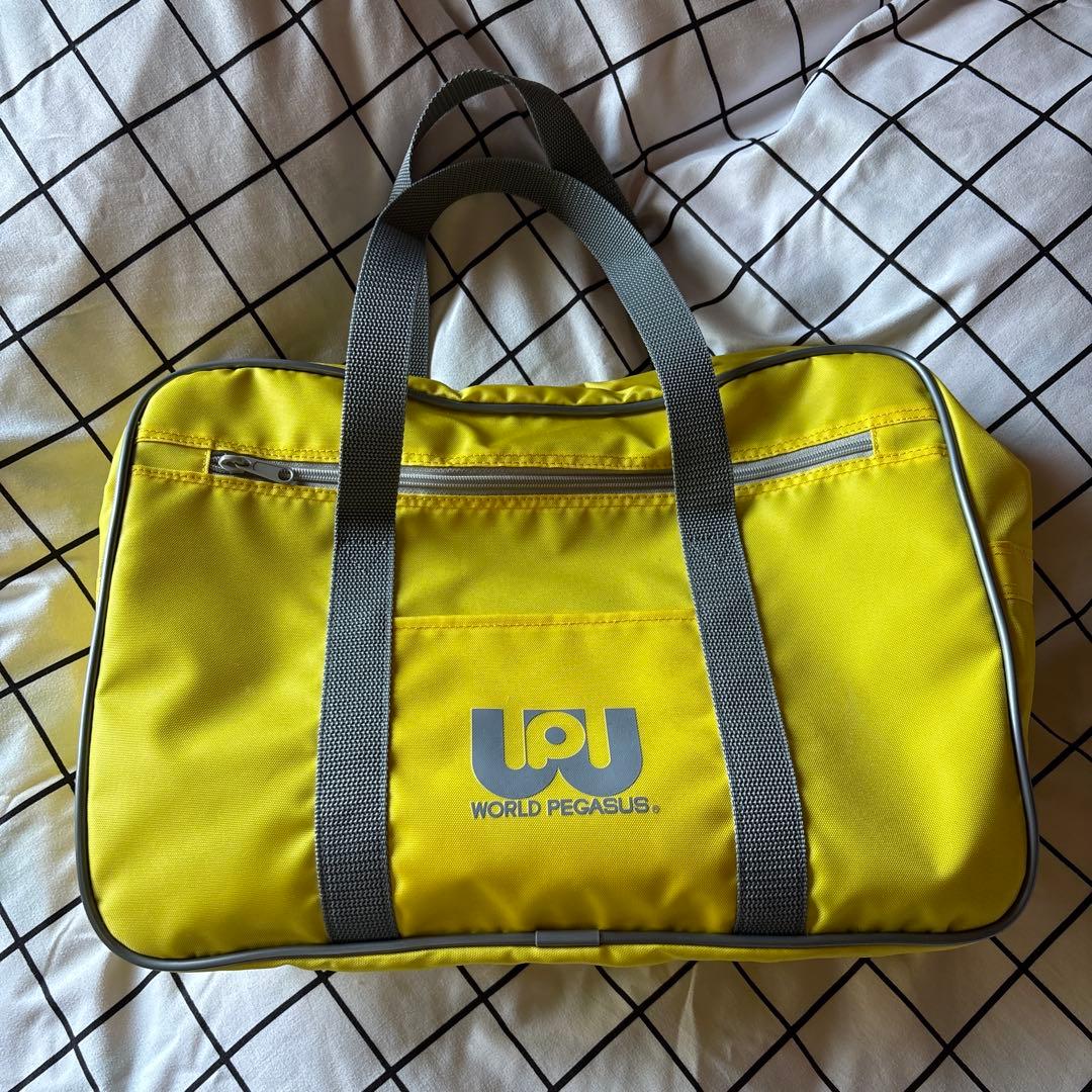 旧型ワッペ　スクバ　ワールドペガサス　黄色 ワールドペガサス ワッぺ スクバ 黄色 イエロー 旧ワッペ - メルカリ