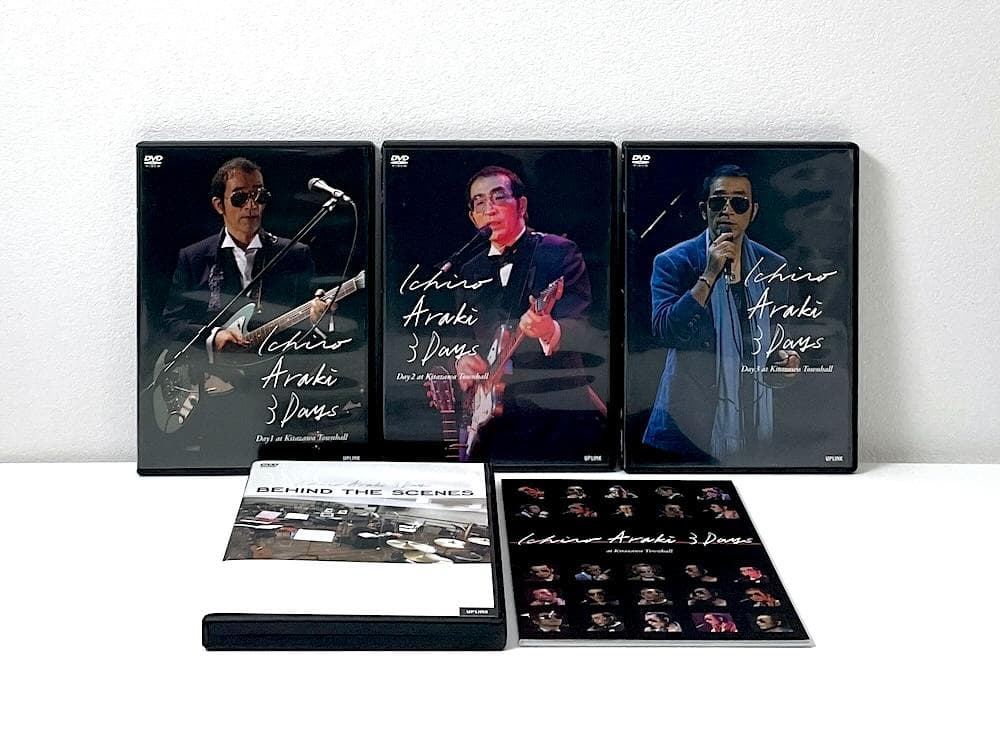 美品 DVD BOX Ichiro Araki 3days 荒木一郎 3デイズ