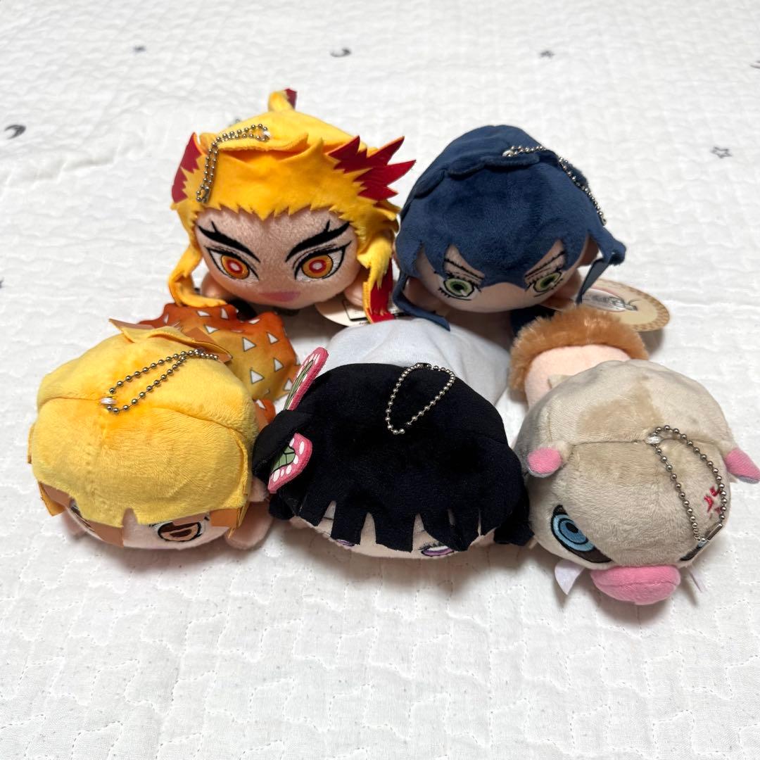 鬼滅の刃 ぬいぐるみ 寝そべり マスコット 伊之助 カナヲ 善逸 煉獄杏