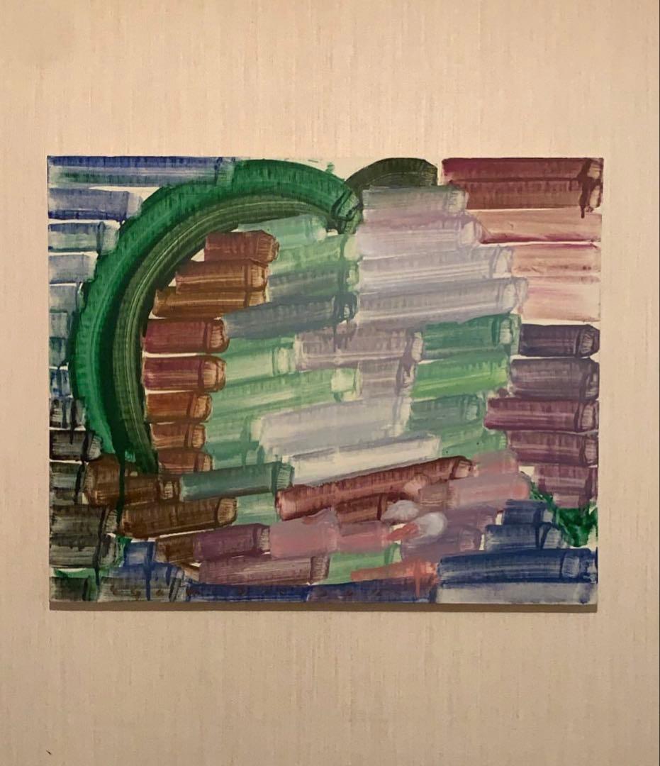 真作　江上越　Etsu Egami 現代アート　にじいろ　検　井田幸昌　Kyne 真作 江上越 Etsu Egami 現代アート にじいろ 検 井田幸昌 Kyne - メルカリ