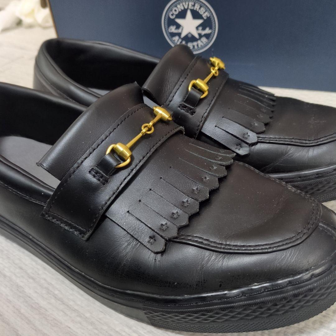 コンバース オールスター クップ GB ビットローファー US8/26.5cm ALL STAR COUPE コンバース ローファー オールスター クップ GB