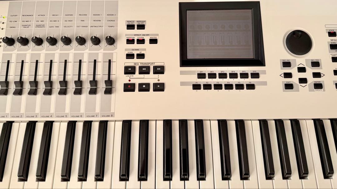 Yamaha MOTIF XF7 76鍵盤シンセサイザー WHITE - メルカリ