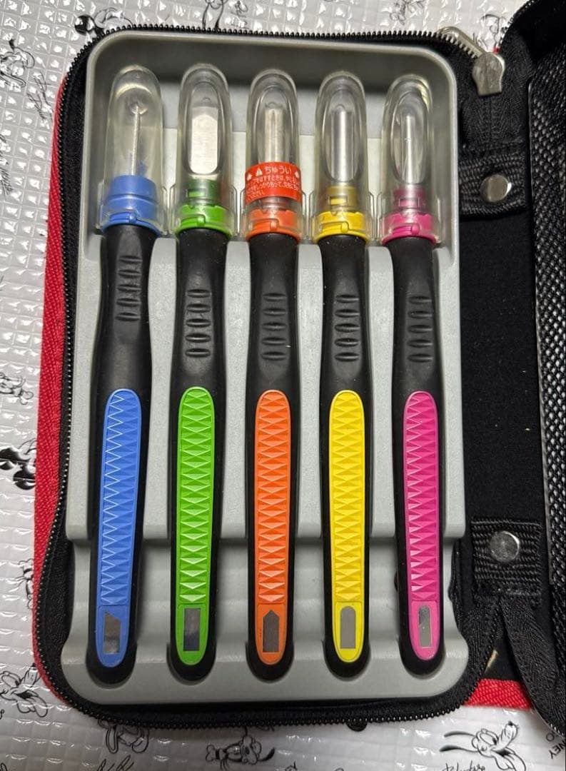 Mizuno 彫刻刀セット 5本 - メルカリ