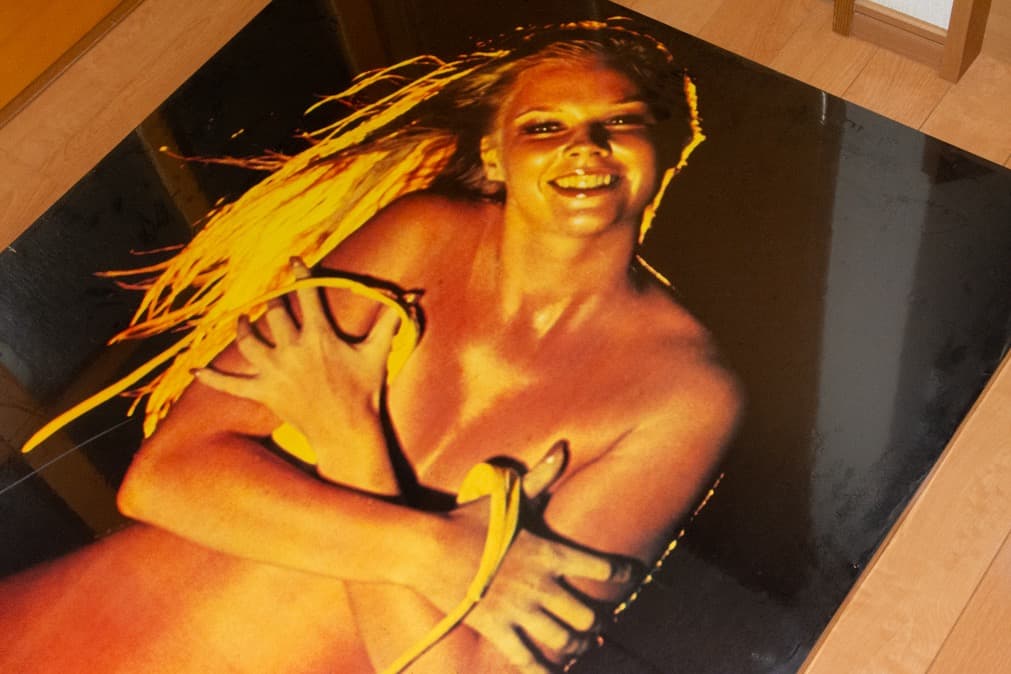 超特大 ユニチカ テイチクパック 水着 パネル 1970年代 高梨豊