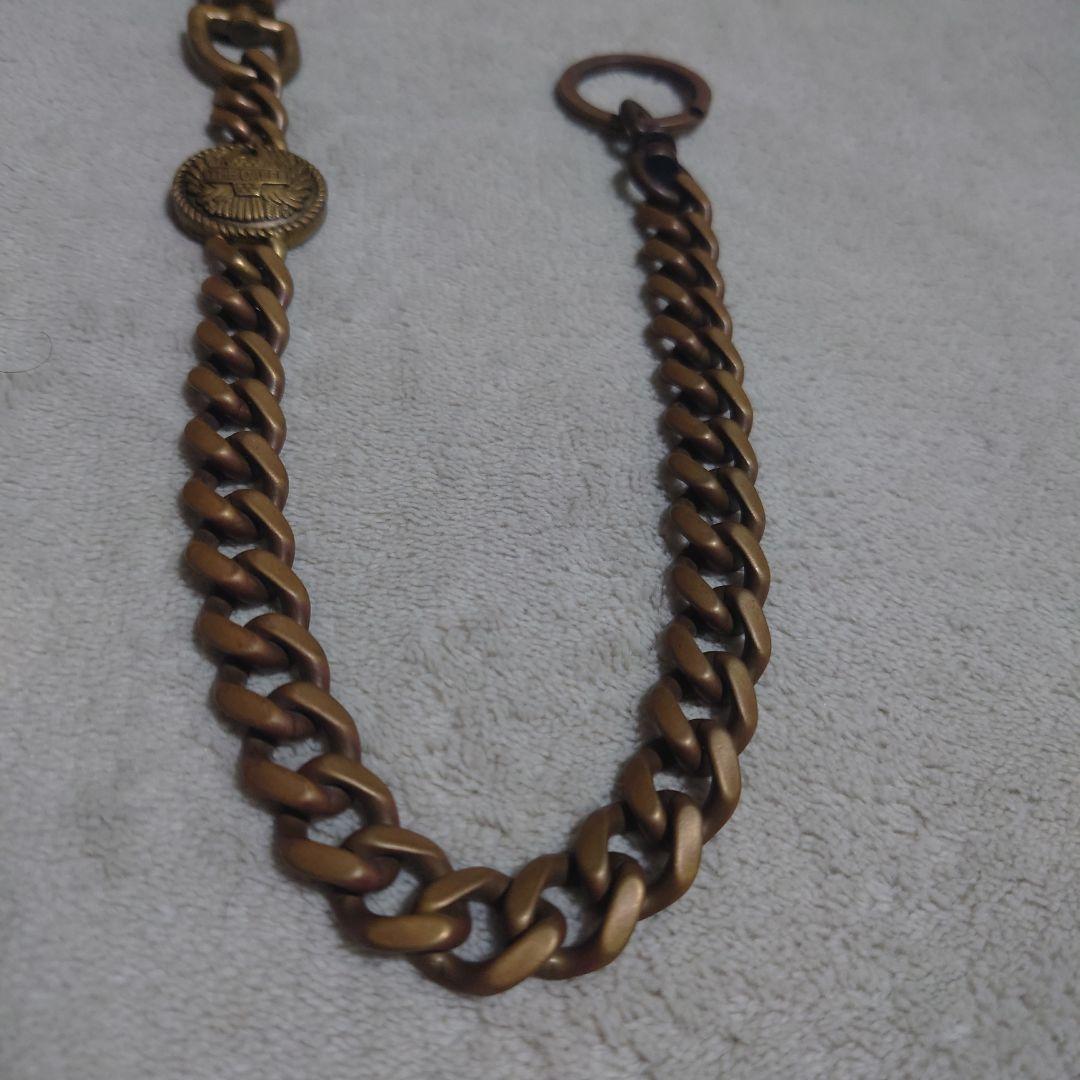 CALEE キャリー ウォレットチェーン 真鍮 廃盤品 - 小物本当に 安い 通販