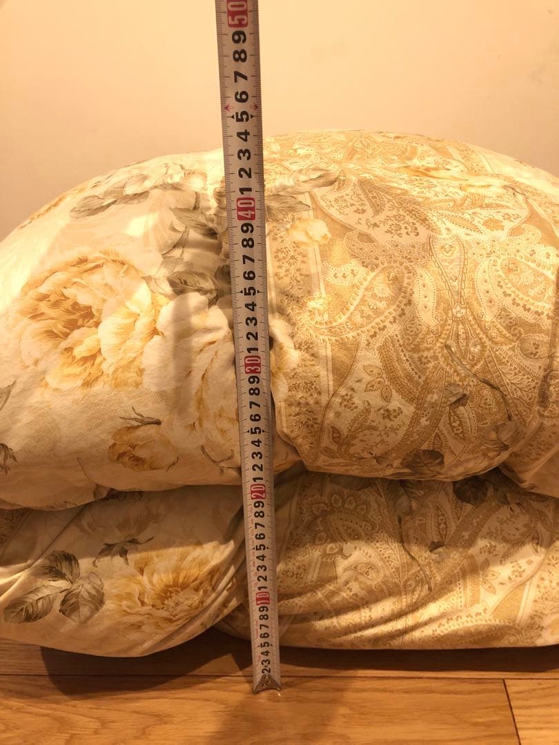 東京西川 超長綿100% フランス産マザーグースダウン93% 1.2k 一層