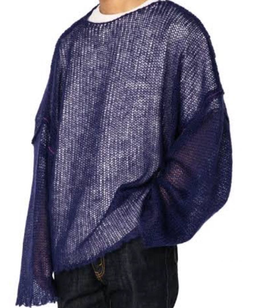 SandWaterr ボートネック ニット セーター トップス メンズ