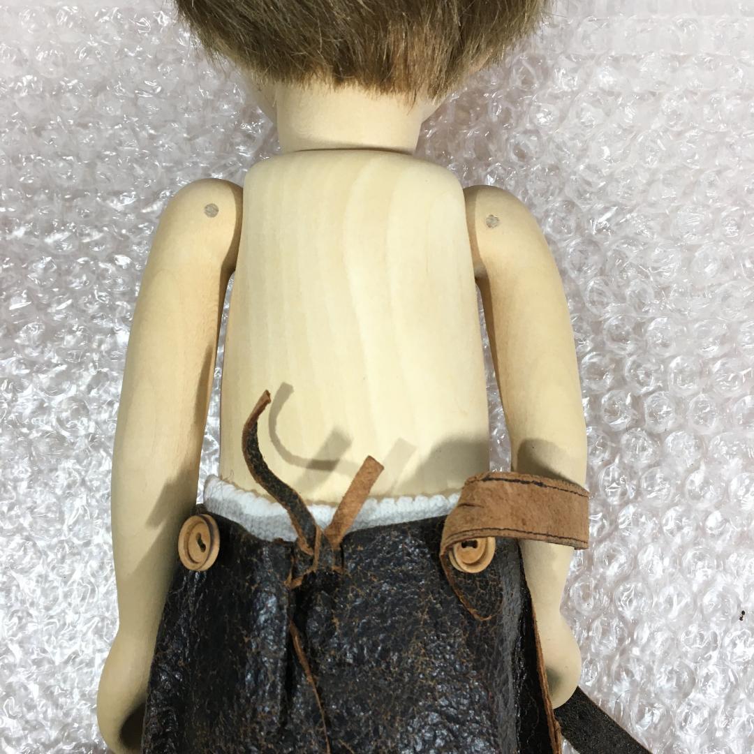 ○[美品] ポングラッツ人形 オールウッド pongratz 木製人形37cm