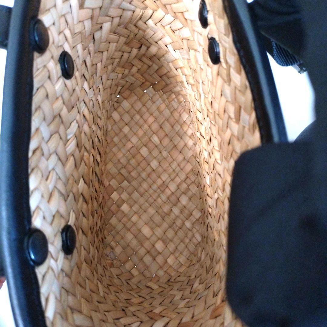 SACAI ハイブリッド マルシェ ミクロ バッグ カゴバッグ