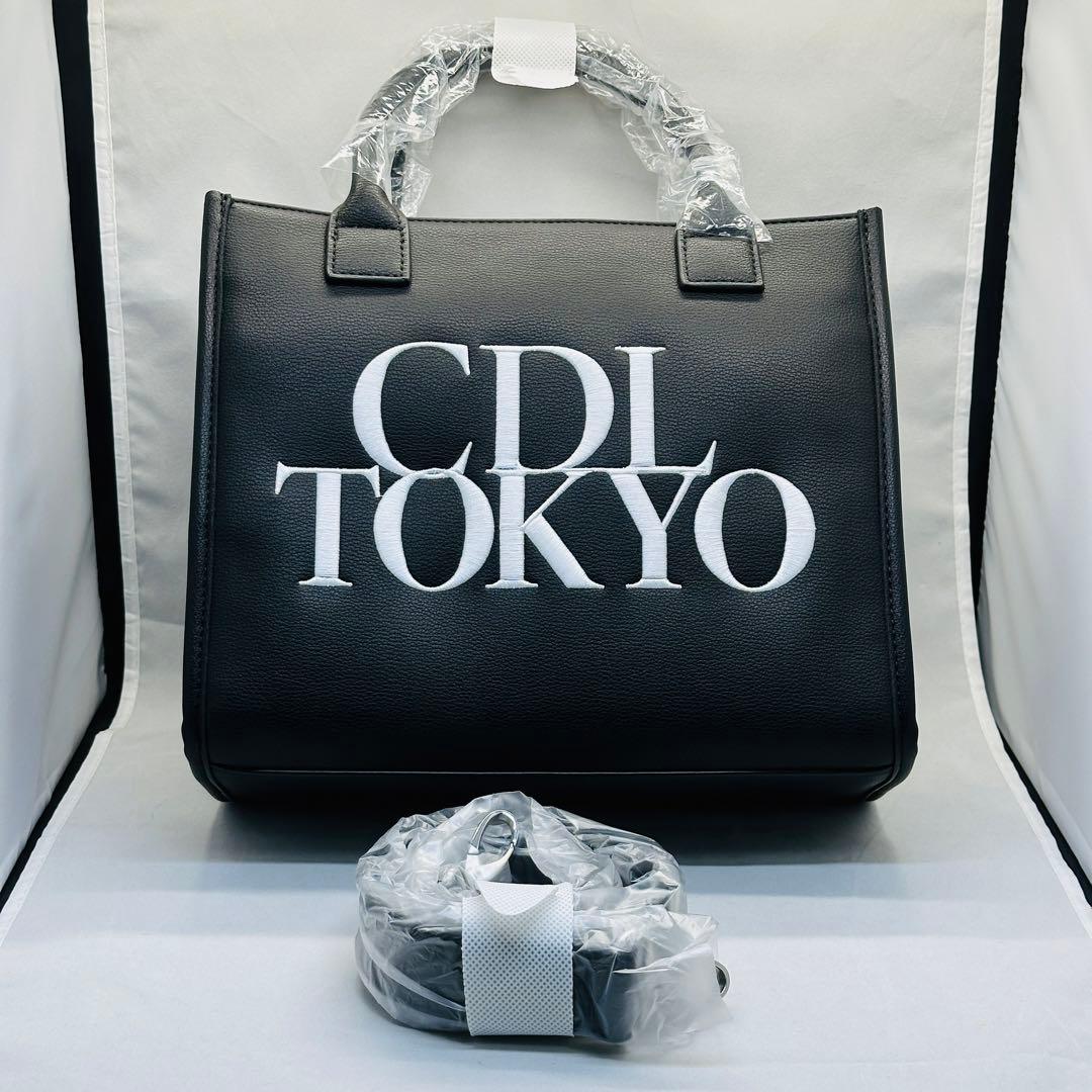 CDL Faux Leather Tote Bag CDL TOKYO - メルカリ