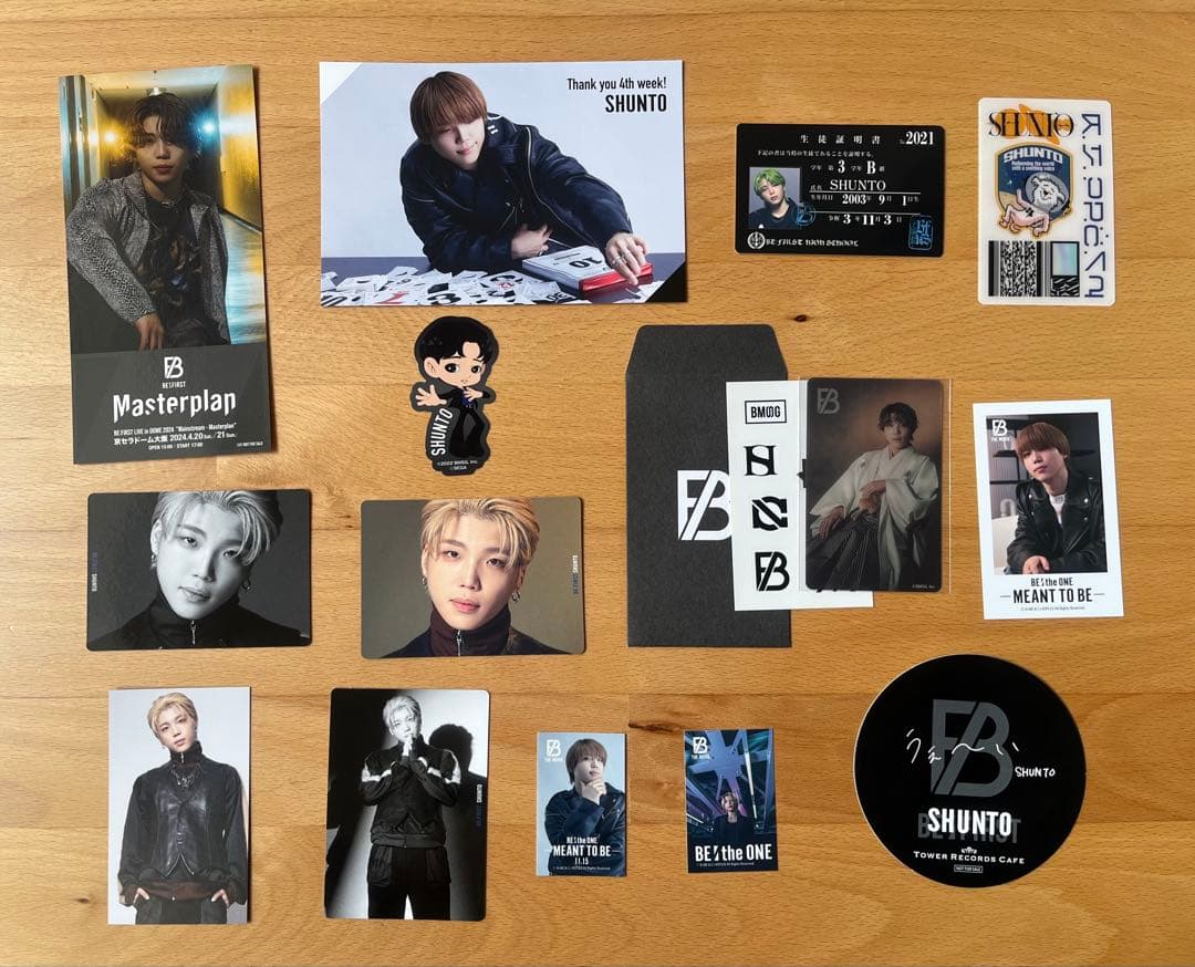 BE:FIRST SHUNTO シュント グッズ まとめ 28点の通販はau PAY