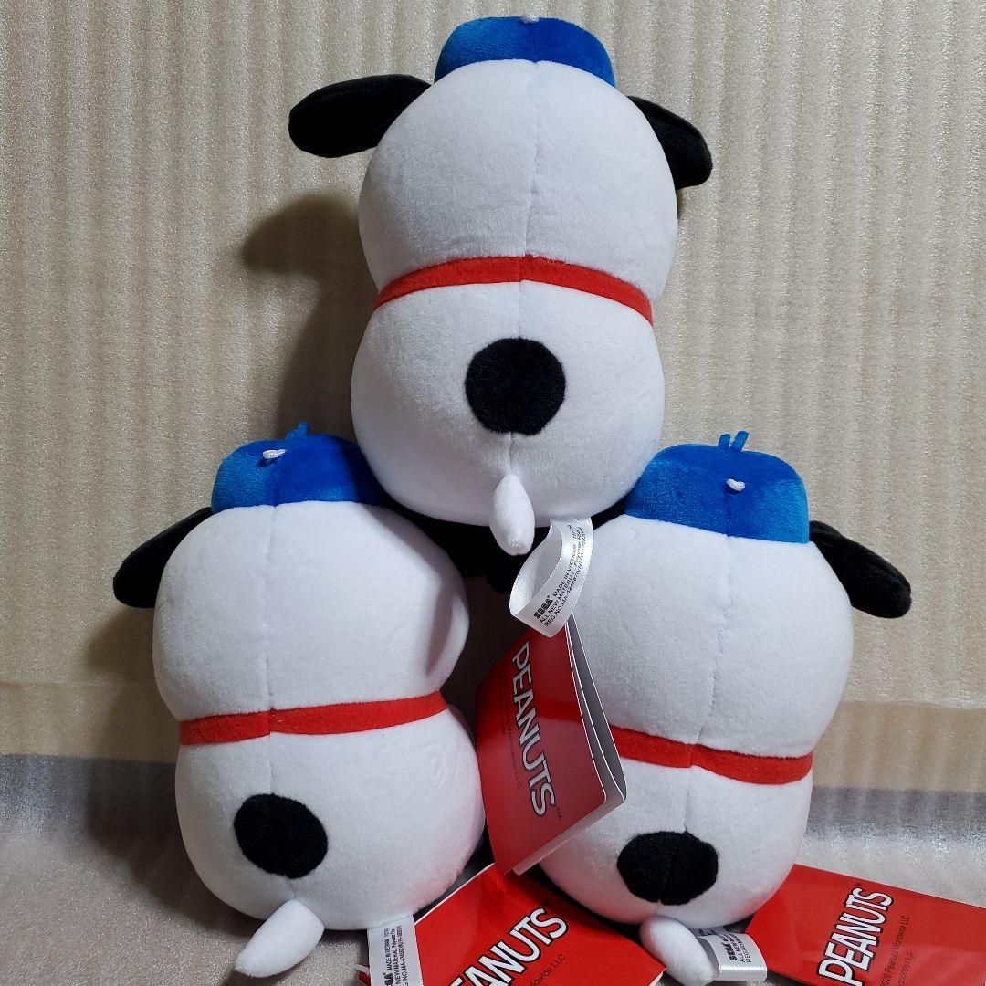 SNOOPY スヌーピー ぽちゃちまぬいぐるみ オラフ 3体 - メルカリ