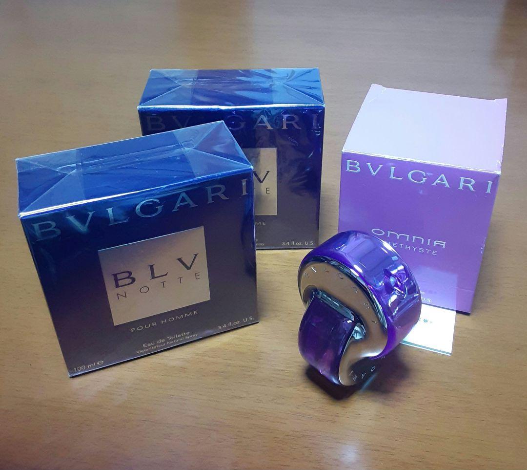 BVLGARI BLV Notte 100ml 2本 + オムニア65ml1本 BVLGARI（フレグランス） オムニア アメジスト オードトワレ 通販