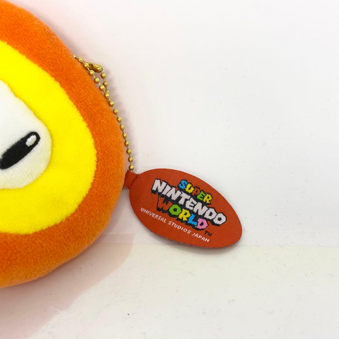 USJ限定☆スーパーマリオ ファイヤーフラワー ぬいぐるみキーチェーン