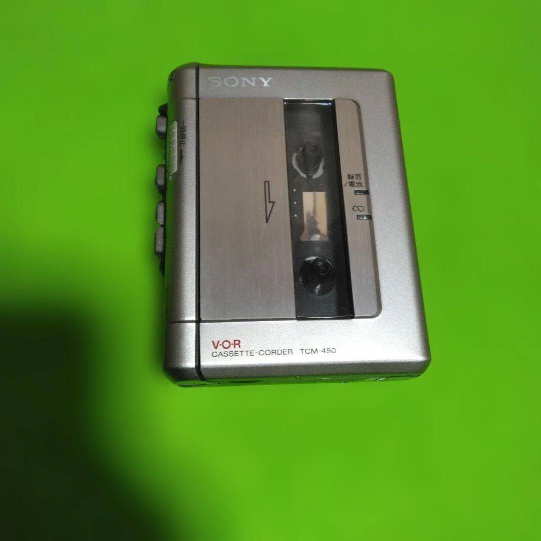 SONY 、TCM-450 、カセットコーダー、中古、訳あり（要本文必読
