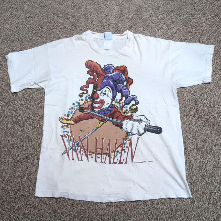 VAN HALEN ヴァンヘイレン バランス ツアー ピエロ Tシャツ - メルカリ