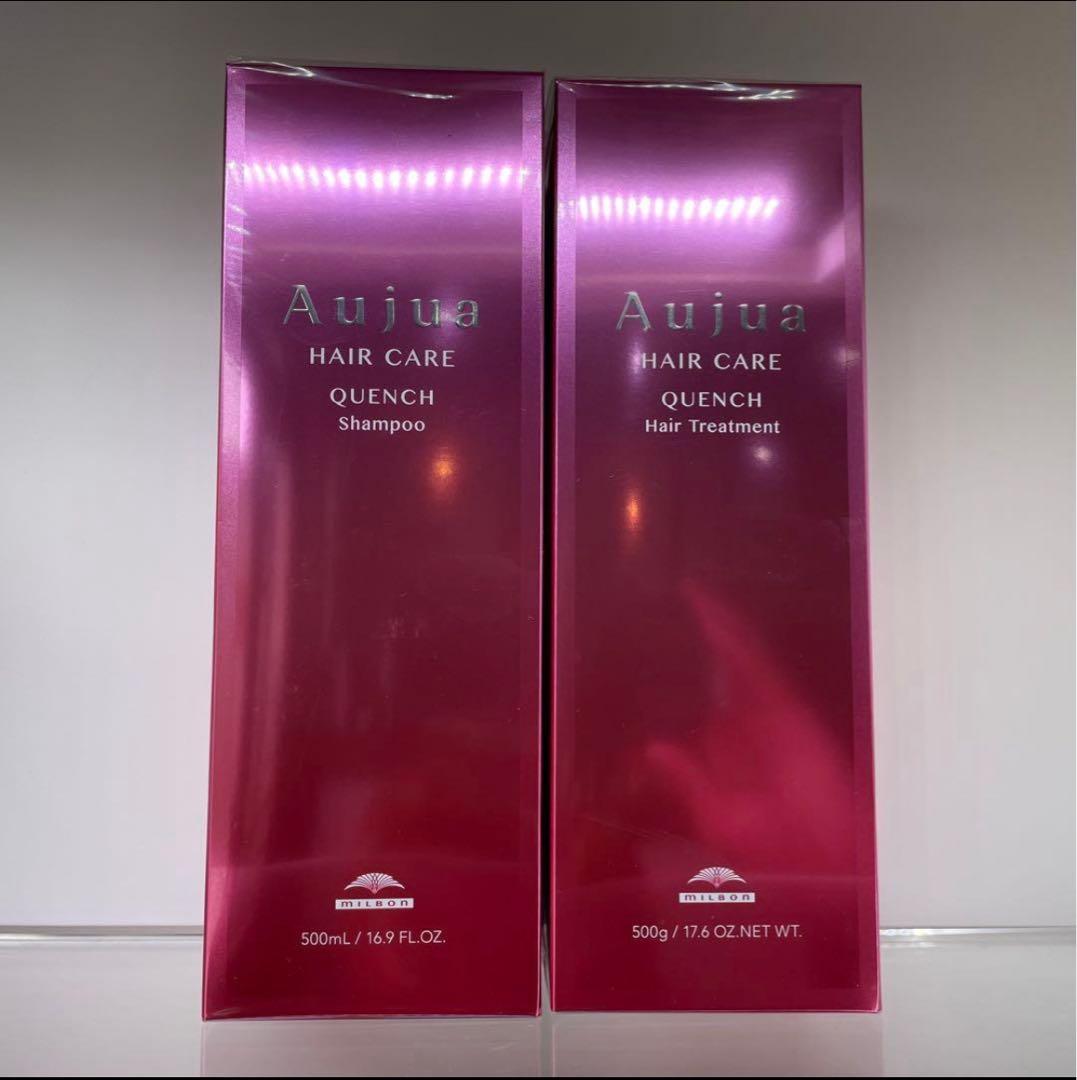 オージュア　クエンチ　シャンプー＆トリートメント　500mlセット quench-500qu.jpg