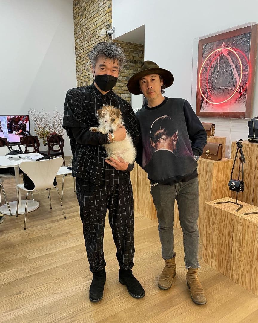 ジョニオ愛用UNDERCOVERミヒャエルボレマンス絵画スウェットアンダー