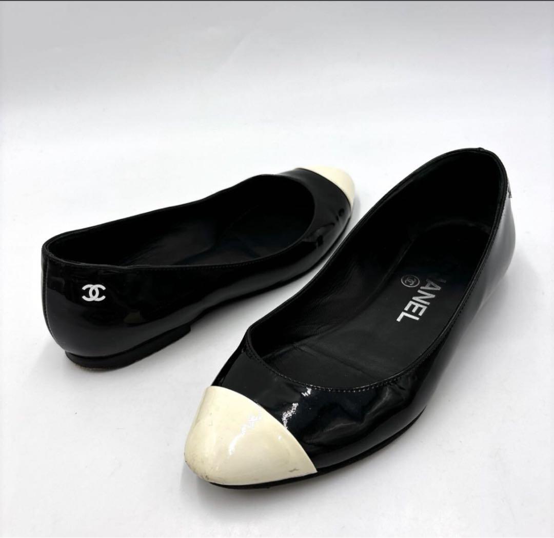 CHANEL シャネル フラット パンプス 34.5 22cm 目安　シューズ CHANEL（シャネル） （新品・未使用品）】シャネル バレリーナ ココ