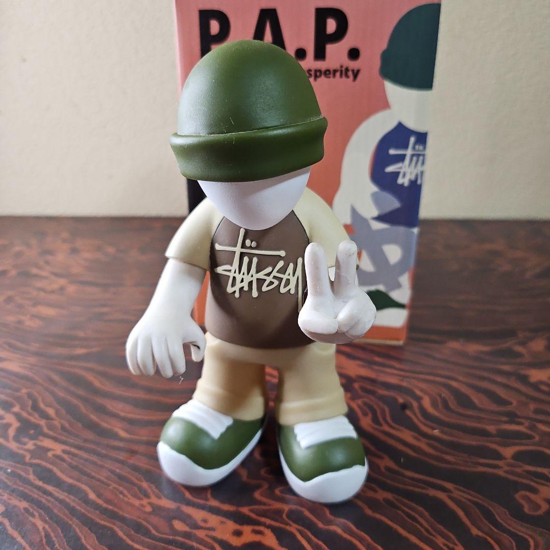 中古」STUSSY メディコムトイ コラボ 限定 フィギュア - メルカリ
