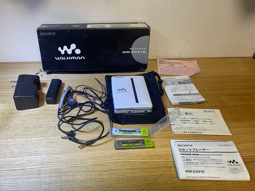 稼働確認】SONY WALKMAN WM-EX910