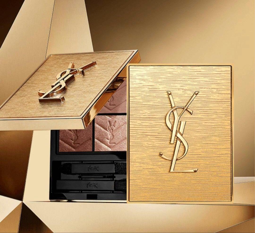 イヴ・サンローラン　YSL クチュールミニクラッチ　025 ゴールデンラスト イヴ・サンローラン / クチュール ミニ クラッチ No.025 ゴールデン