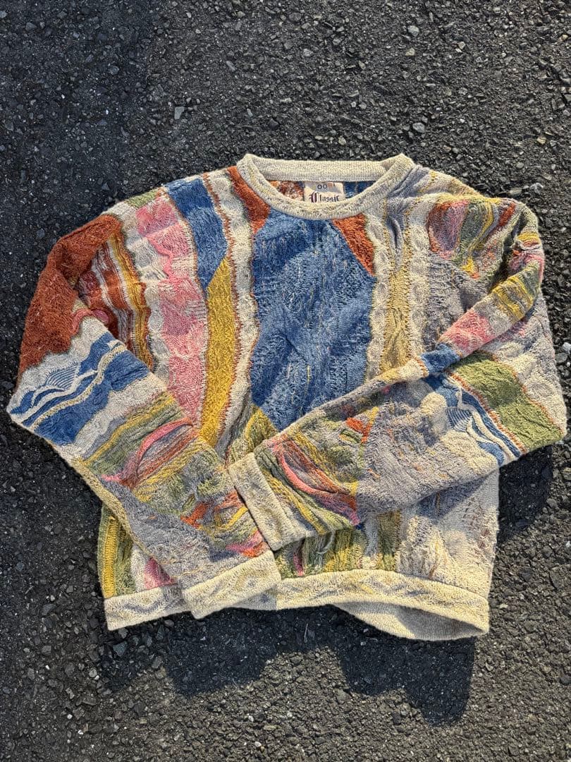 クージー　マルチカラーニットセーター COOGI COOGI(クージー) / ニット・セーター(厚手)/XS/--/マルチカラー | 古着