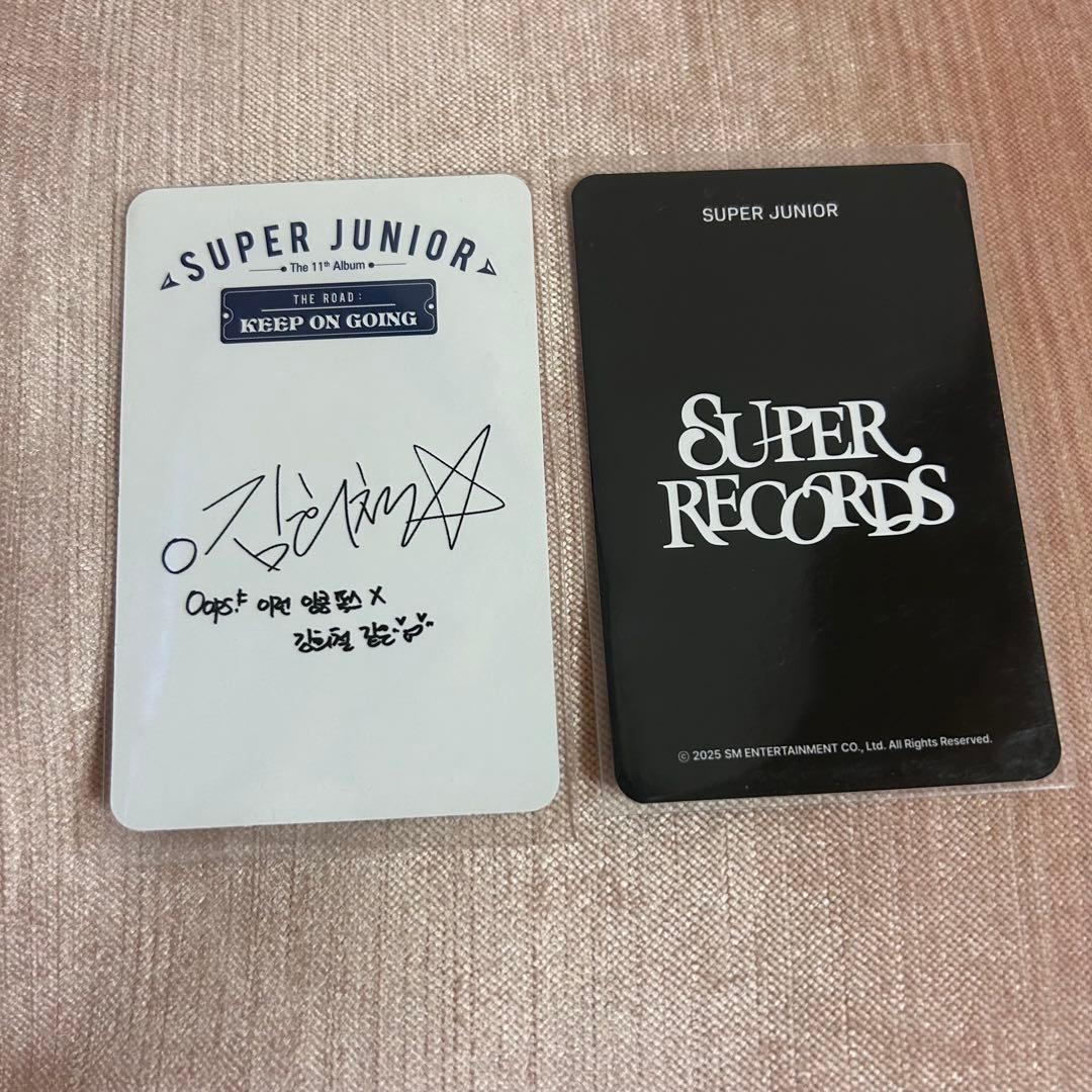 SUPER JUNIOR ヒチョル トレカ セット ② - メルカリ
