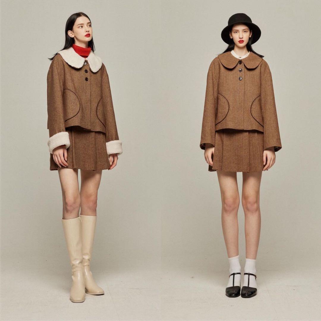 Tnewties 袋いっぱい松ぼっくりを拾った セットアップ - メルカリ