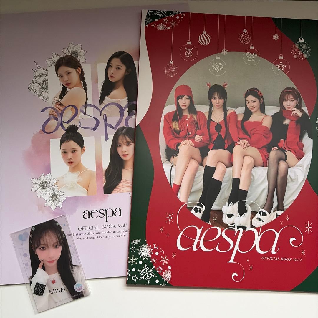 aespa fc 会報誌 ウィンター クリアトレカ セット - メルカリ