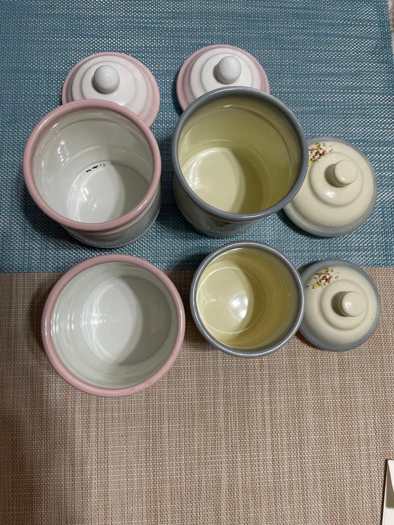 イマンホーロー キャニスター4点セット