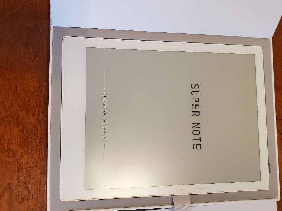 SUPER NOTE A5 Folio 本体と付属品 至高の描き心地と読書体験をお届けします。デジタルノートの集大成