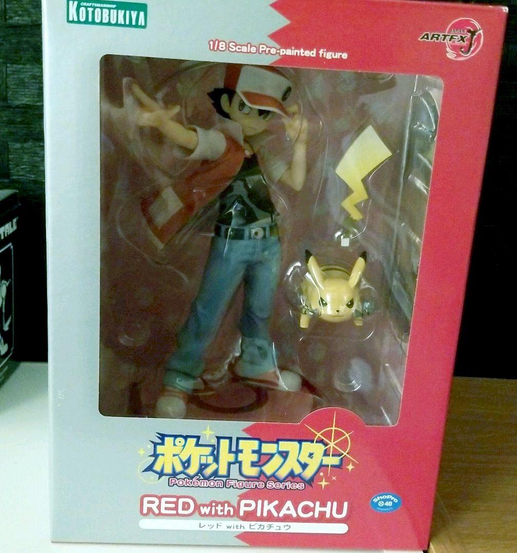 コトブキヤ ポケットモンスター レッドwithピカチュウ フィギュア POKEMON RED WITH PIKACHU ARTFX J STATUE｜Pokémon Series