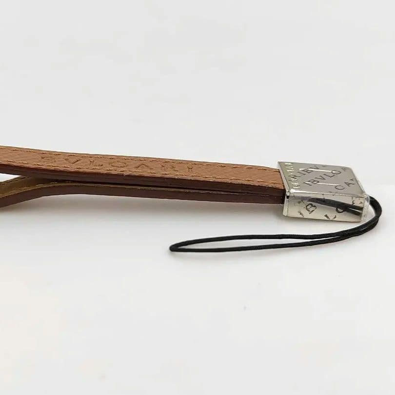 未使用 BVLGARI ブルガリ レザー ストラップ ブラウン シルバー 239
