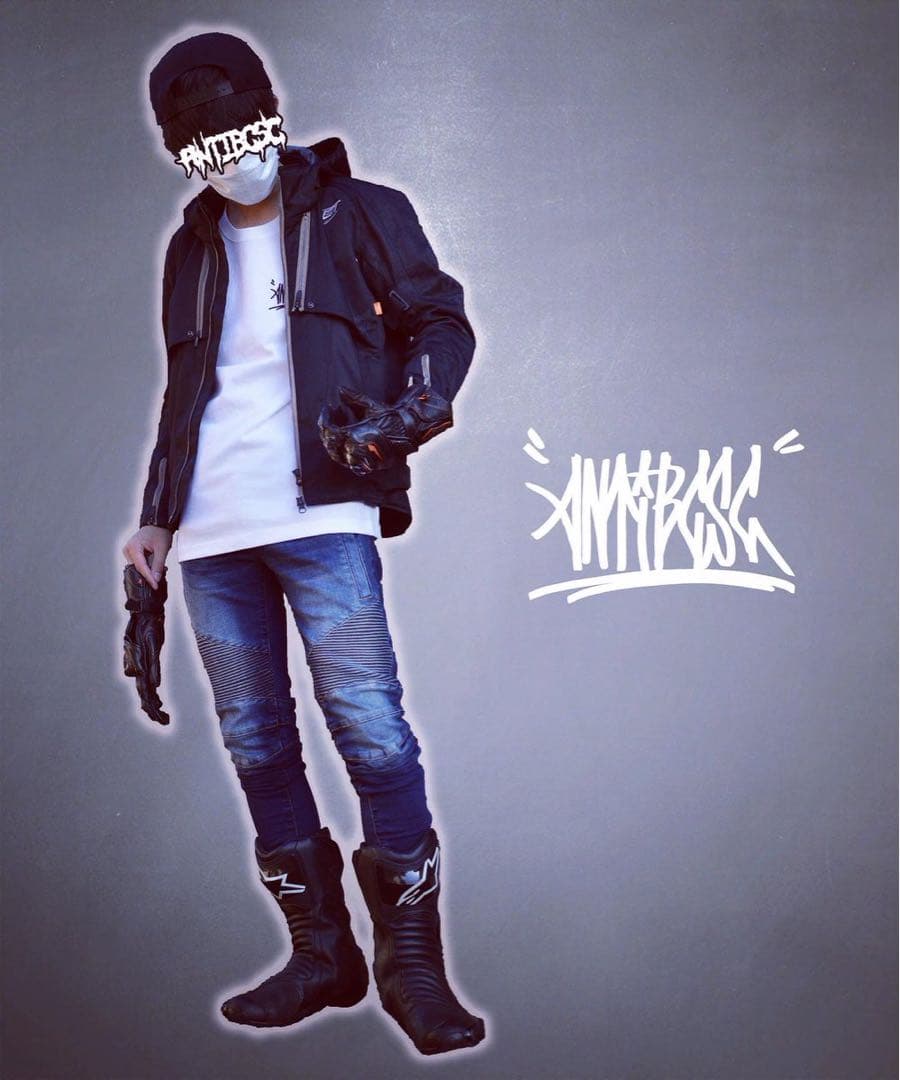 アンチビクスク バイカーデニム 34インチ - メルカリ