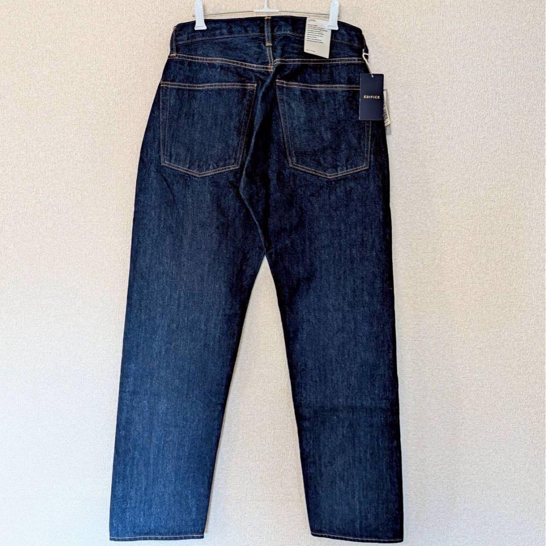 新品　定価26,400円　スビンコットン 13.5oz テーパードデニム　日本製