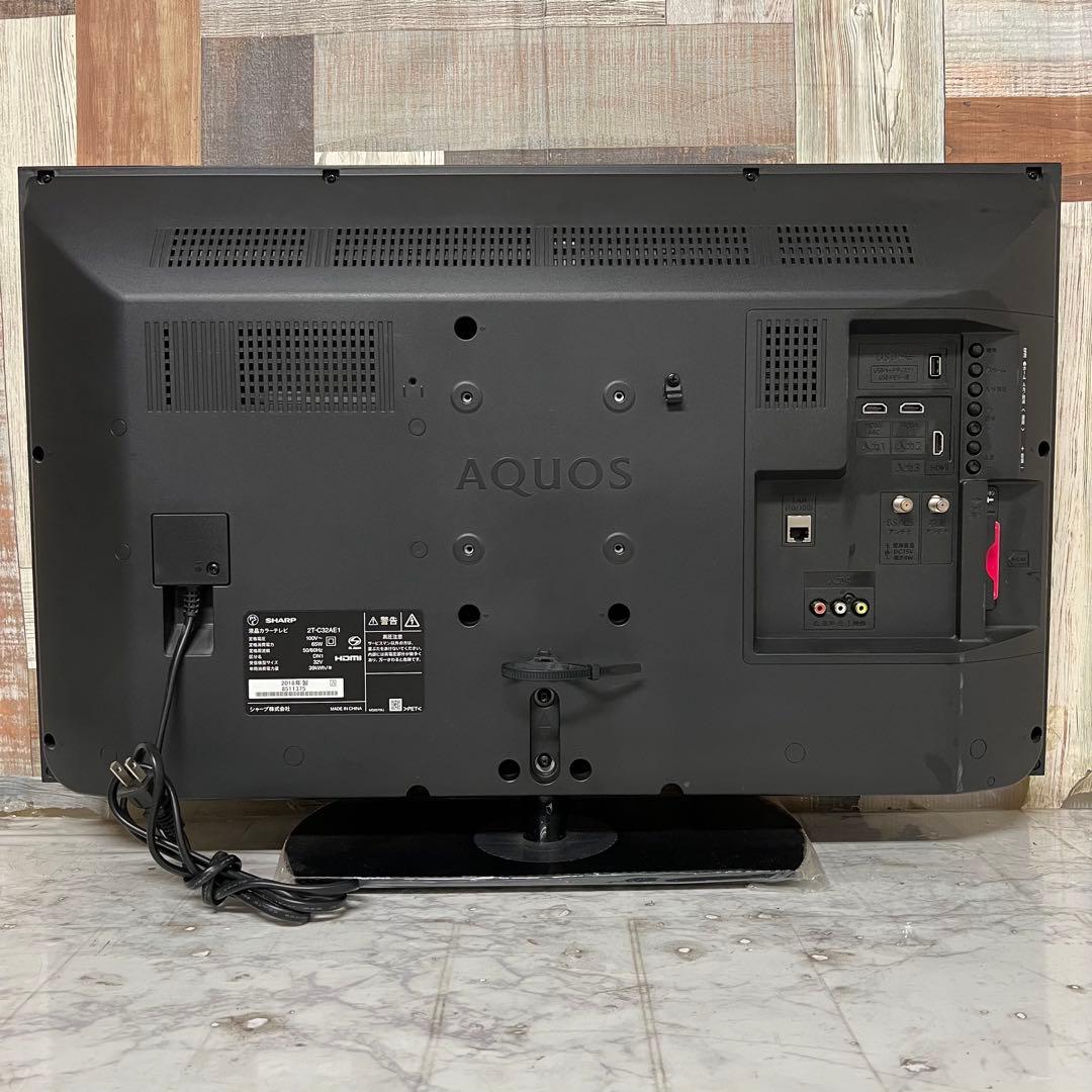 即日受渡❣️全国送料込シャープ 32V型AQUOS液晶TV音声クッキリモード搭載