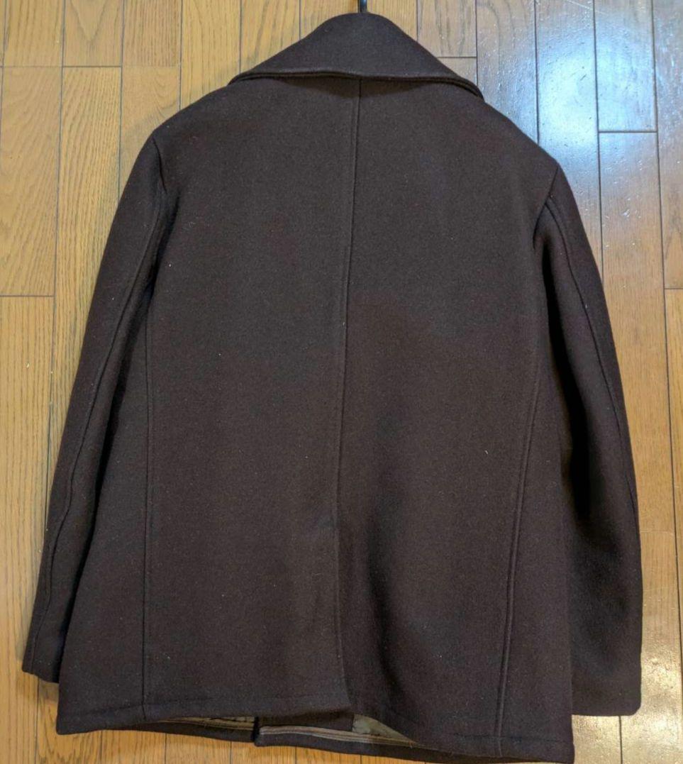 値下げ】Schott ピーコート ダークブラウン 42